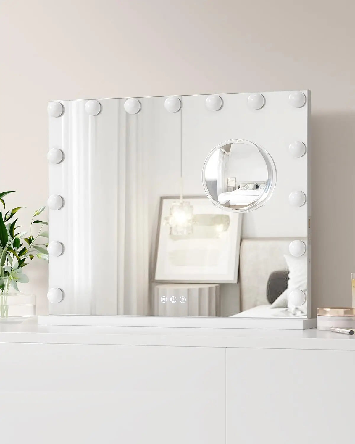 Miroir de coiffeuse Hollywood